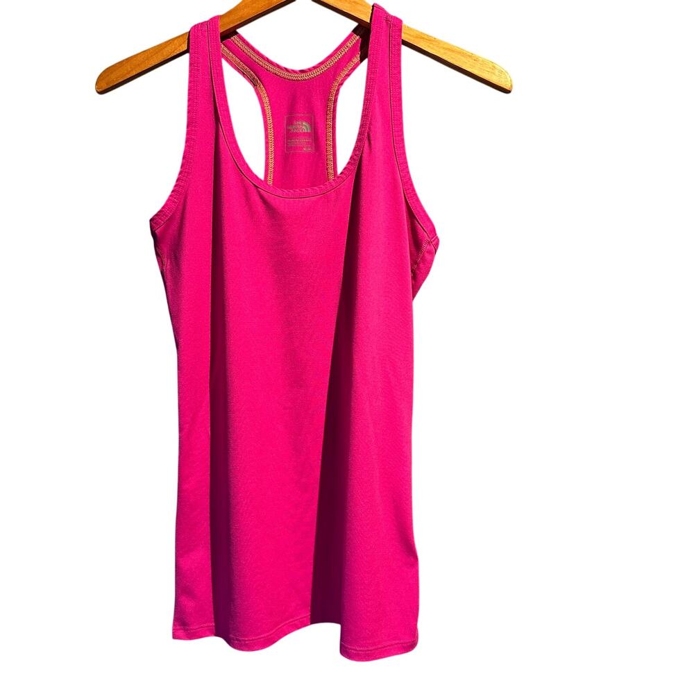 North Face Size Medium Hot Pink Workout Tank Lightweight Gym Yoga Casual